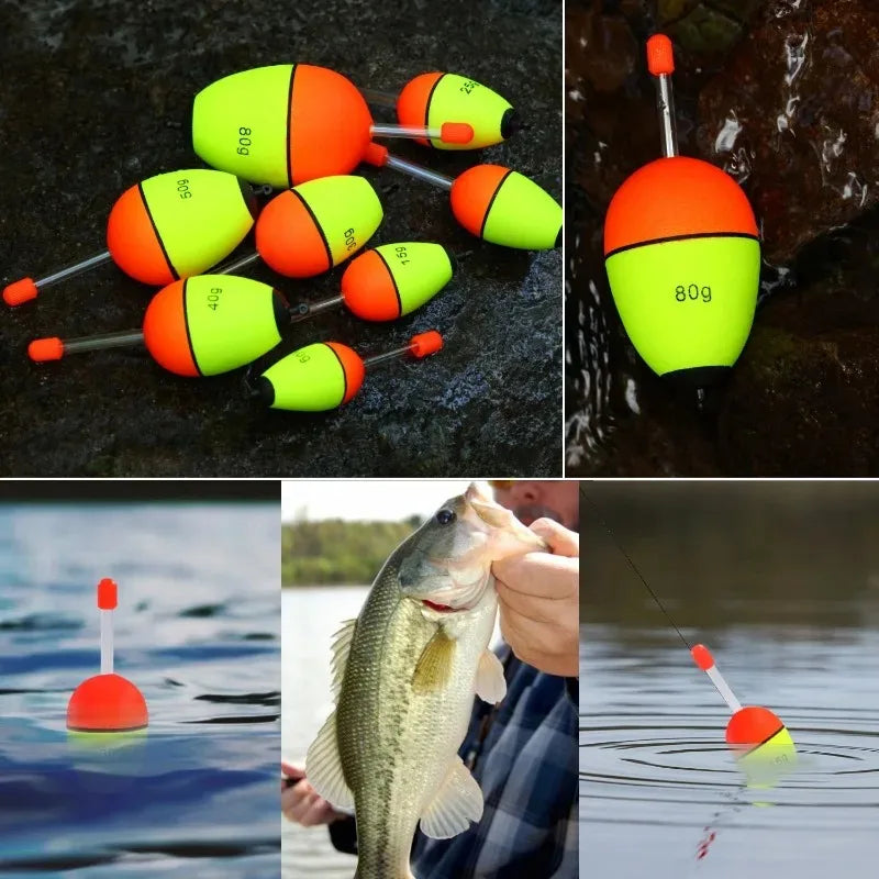 5-Piece Luminous EVA Night Fishing Floats