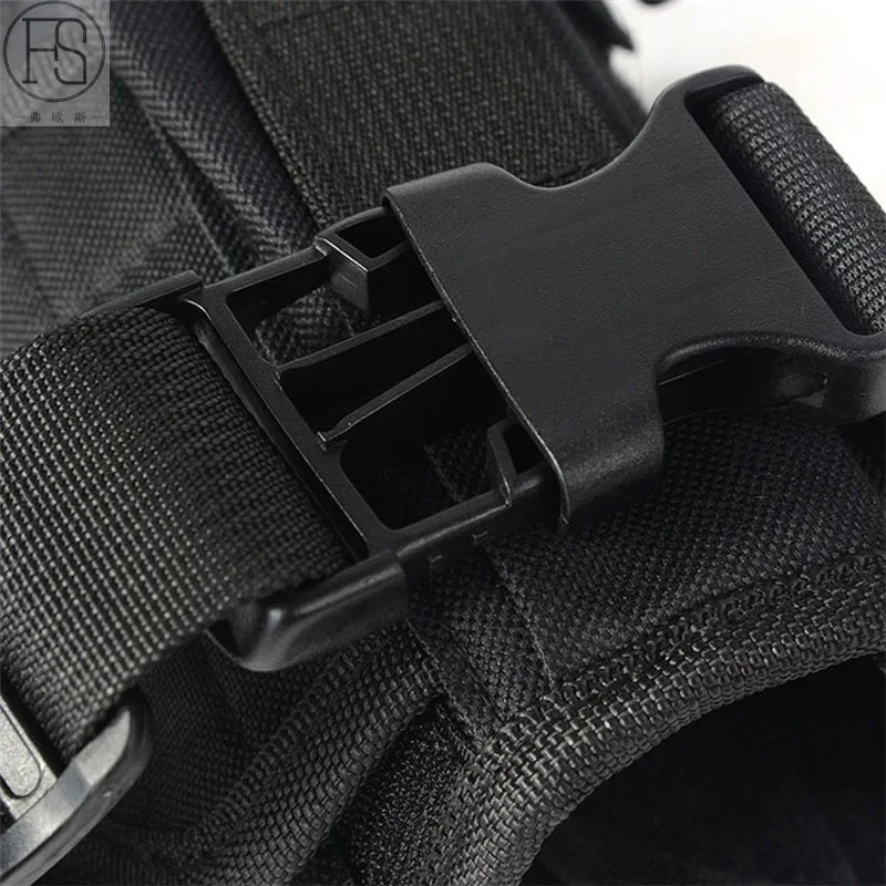 Universal left and right pistol holster tactical tornado leg style thigh holster hunting air gun Glock pistol clip bag