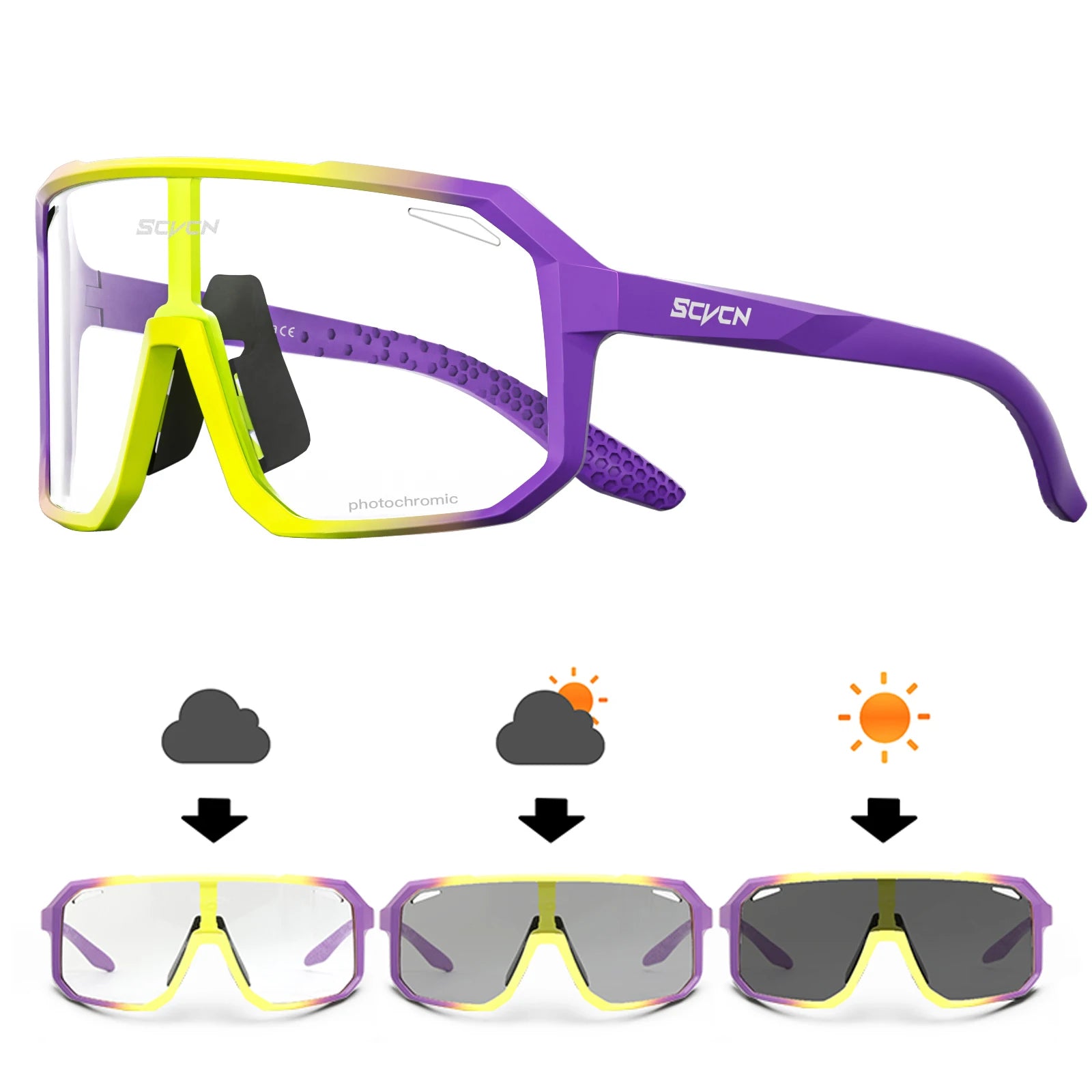 SCVCN Cycling Sunglasses UV400 – Men & Women