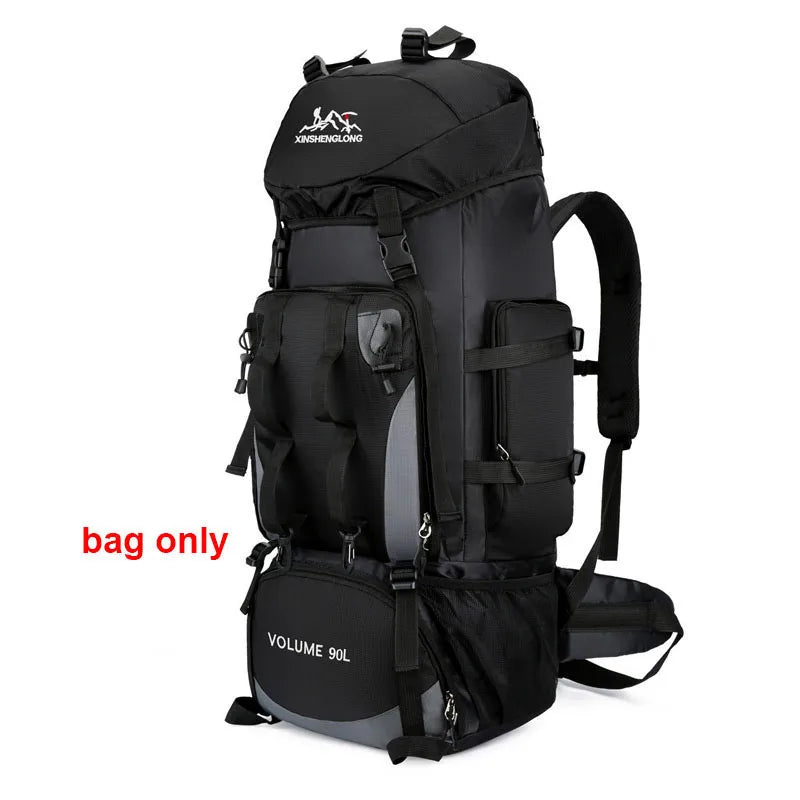 90L Waterproof Hiking & Camping Backpack