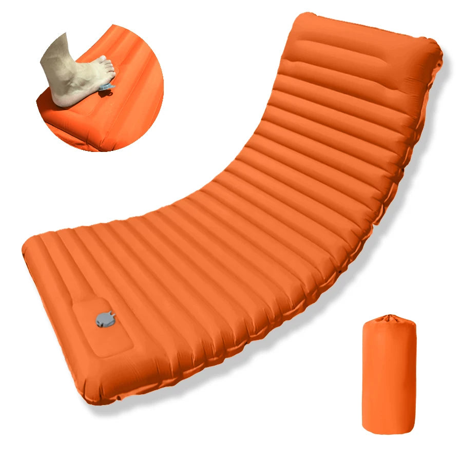 Ultralight Outdoor Camping Sleeping Pad with Pillow