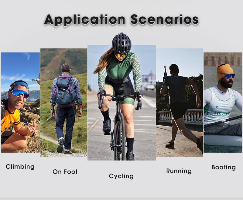 SCVCN Cycling Sunglasses UV400 – Men & Women