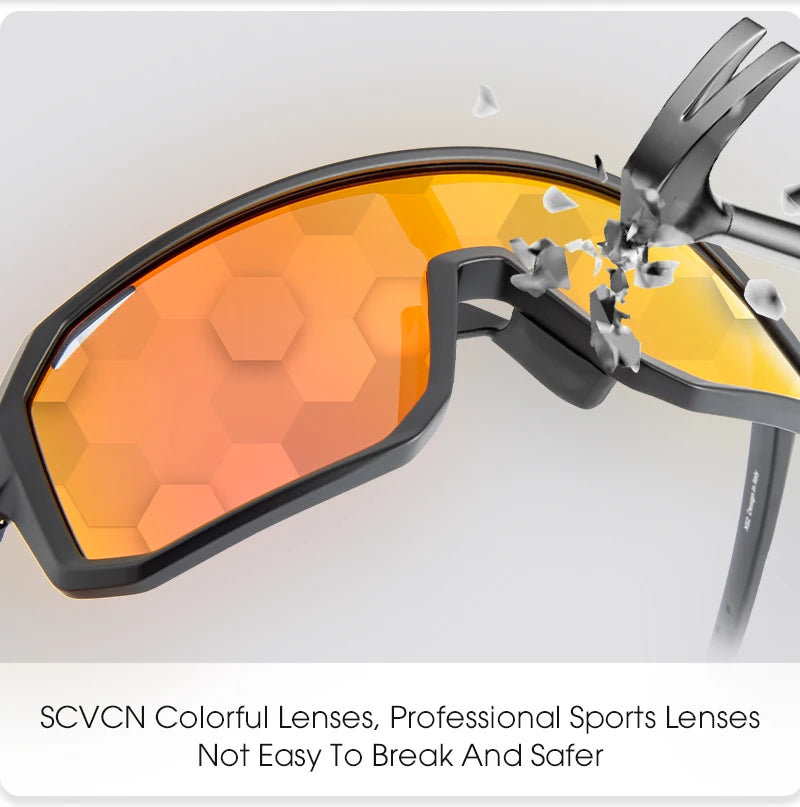 SCVCN Cycling Sunglasses UV400 – Men & Women