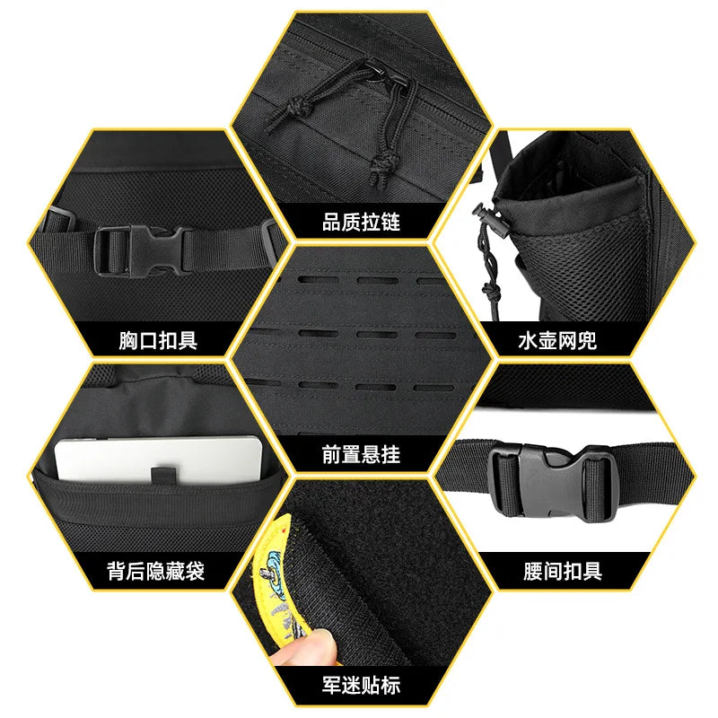 45L Tactical Military Backpack