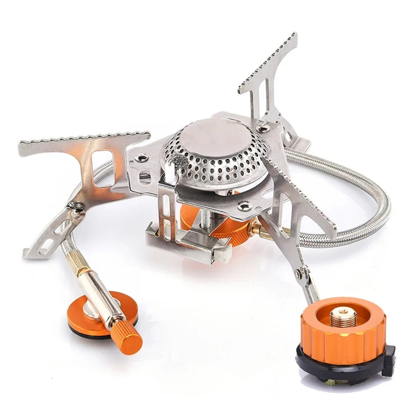 Camping Gas Stove – Portable Folding Outdoor Backpacking Stove 3500W
