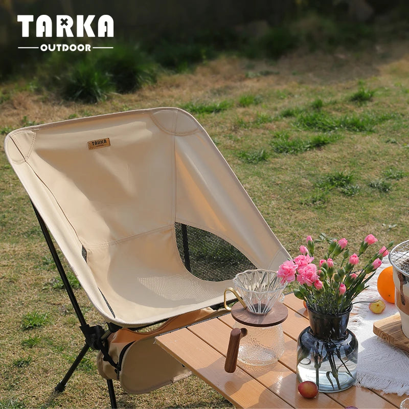 TARKA 2pcs Foldable Camping Chairs