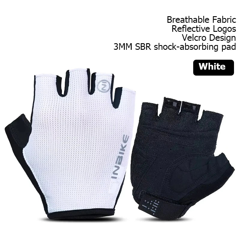 INBIKE Half-Finger Shock-Absorption Cycling Gloves