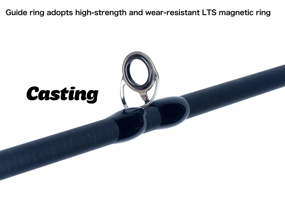 PHISHGER Ultralight Mini Carbon Spinning & Baitcasting Rod