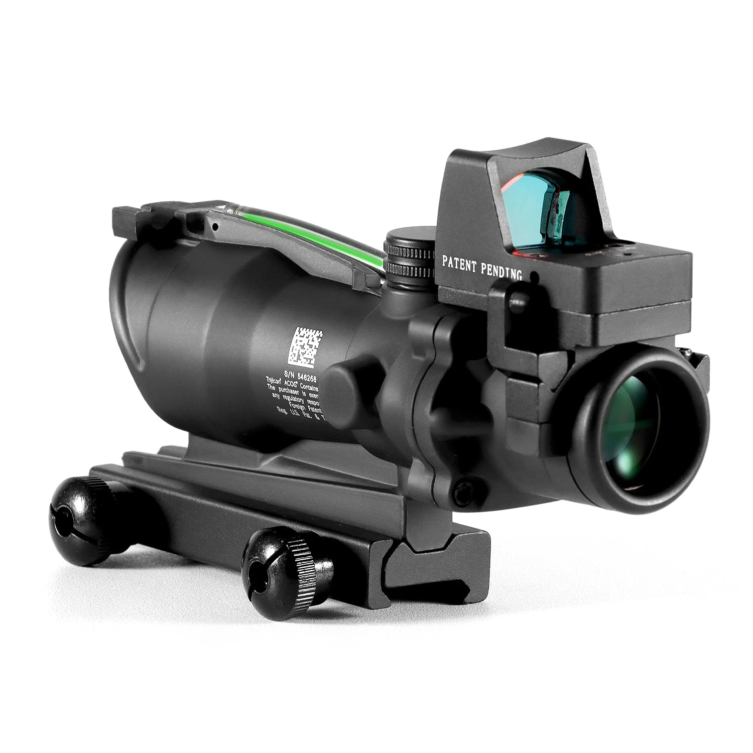 Adjustable 4x32 Red Dot Tactical Scope