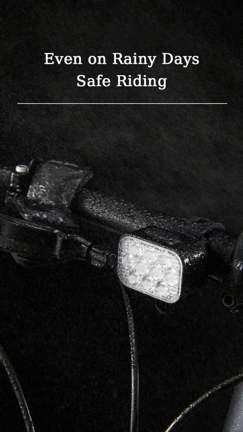 BUCKLOS USB Rechargeable LED Bike Lights – Front & Rear