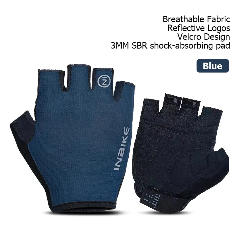INBIKE Half-Finger Shock-Absorption Cycling Gloves