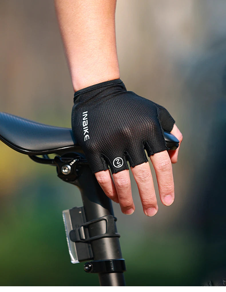 INBIKE Half-Finger Shock-Absorption Cycling Gloves