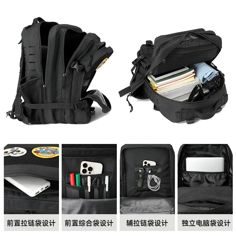 45L Tactical Military Backpack