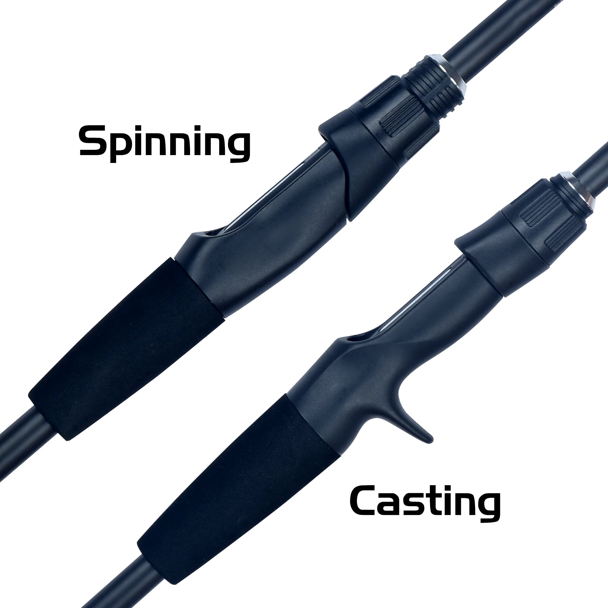 PHISHGER Ultralight Mini Carbon Spinning & Baitcasting Rod
