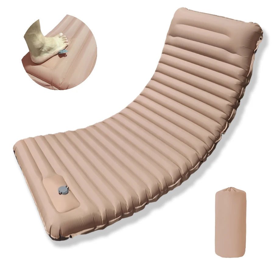 Ultralight Outdoor Camping Sleeping Pad with Pillow