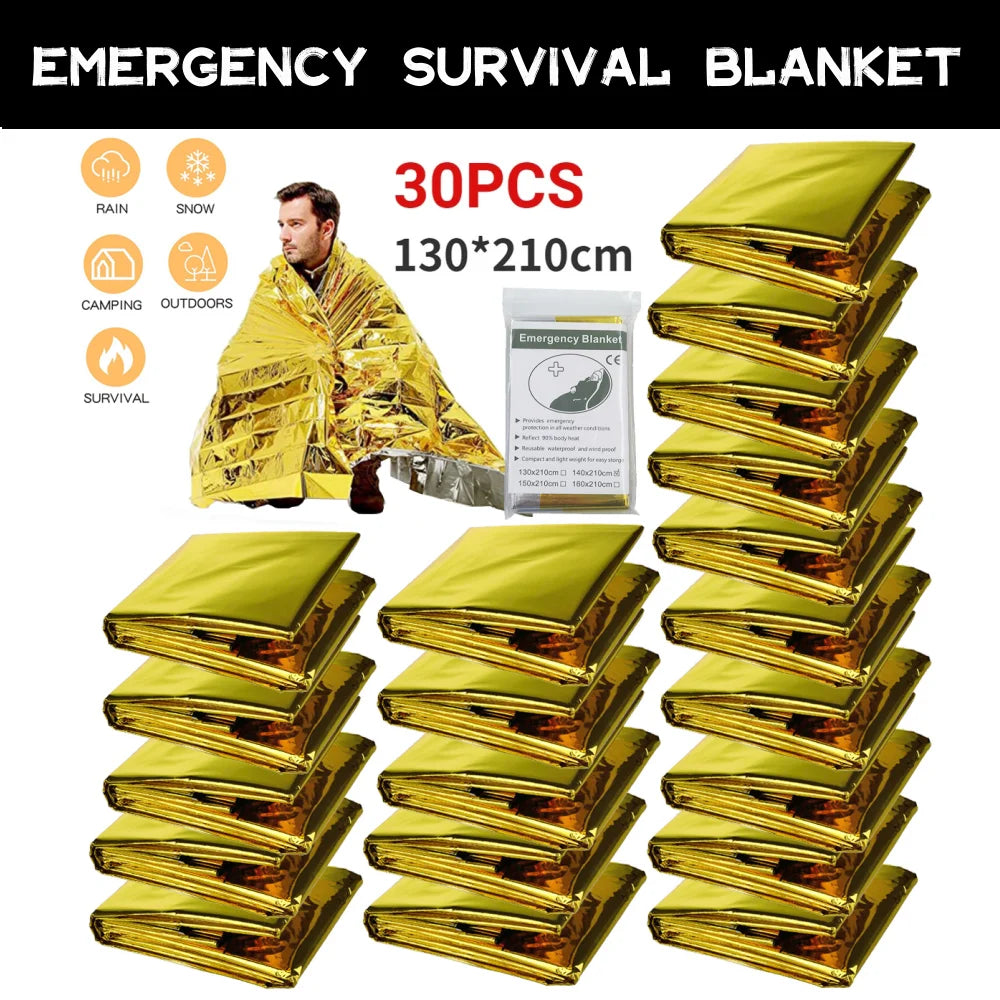 Emergency Survival Blanket – Waterproof Thermal Foil