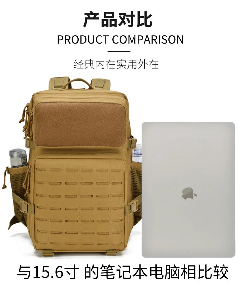 45L Tactical Military Backpack