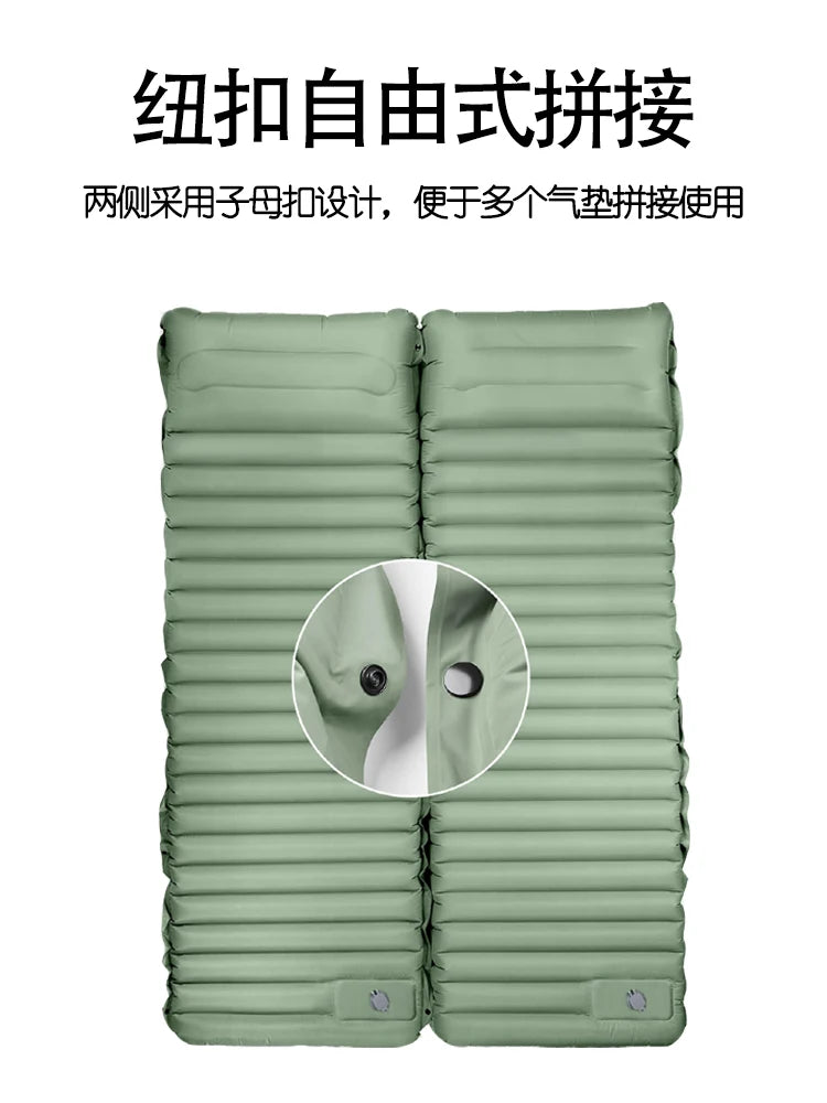 Ultralight Outdoor Camping Sleeping Pad with Pillow