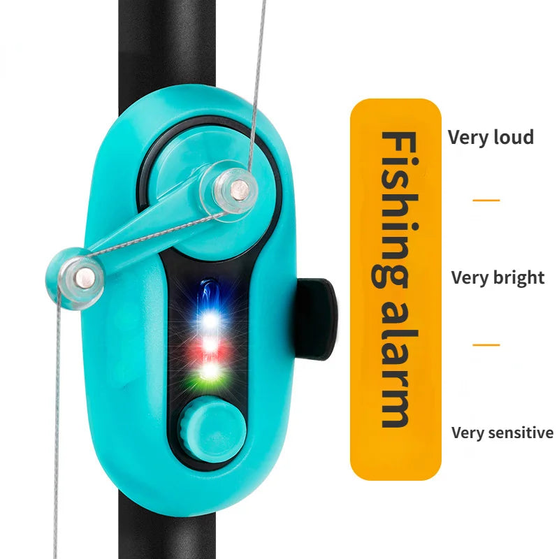 Electronic Carp Fishing Bite Alarm with Light & Sound