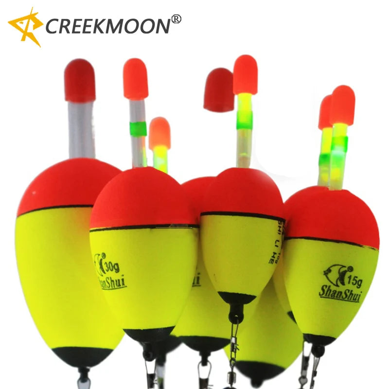 5-Piece Luminous EVA Night Fishing Floats