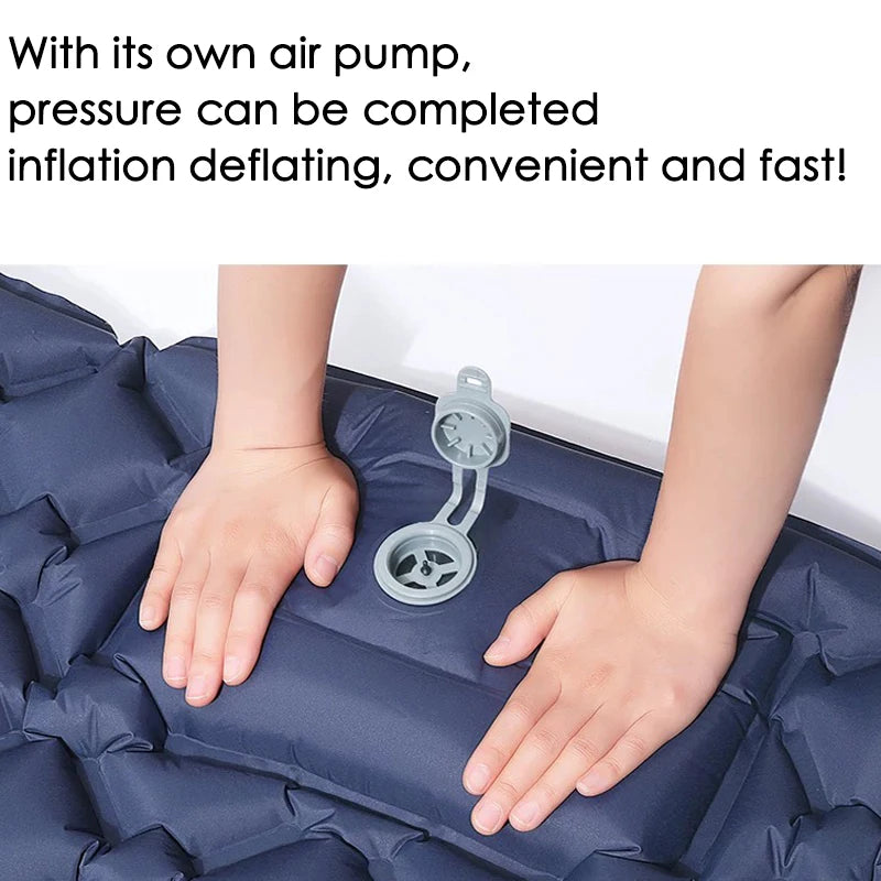 Ultralight Outdoor Camping Sleeping Pad with Pillow