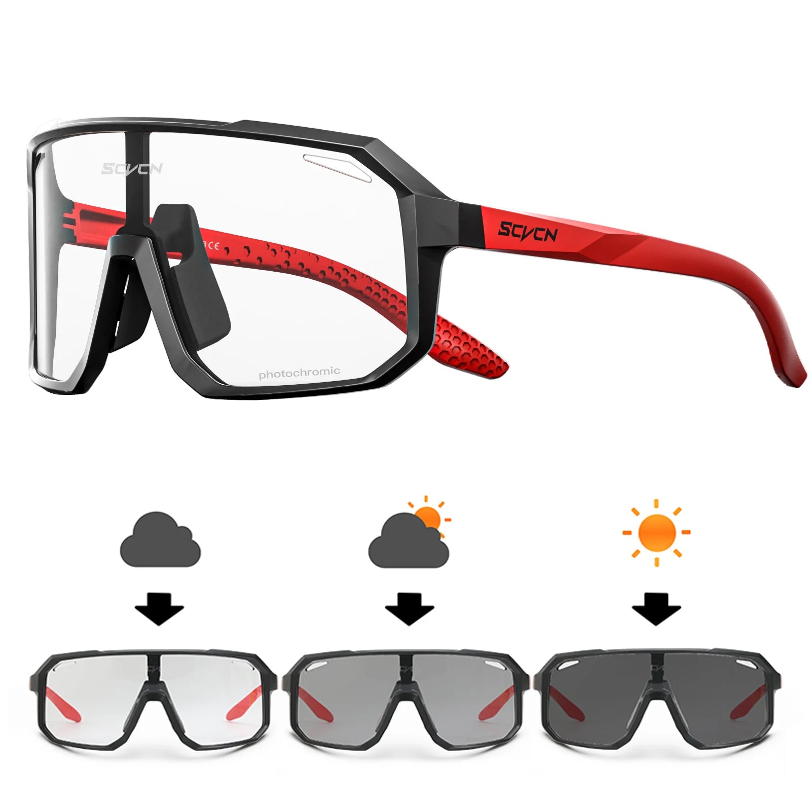 SCVCN Cycling Sunglasses UV400 – Men & Women