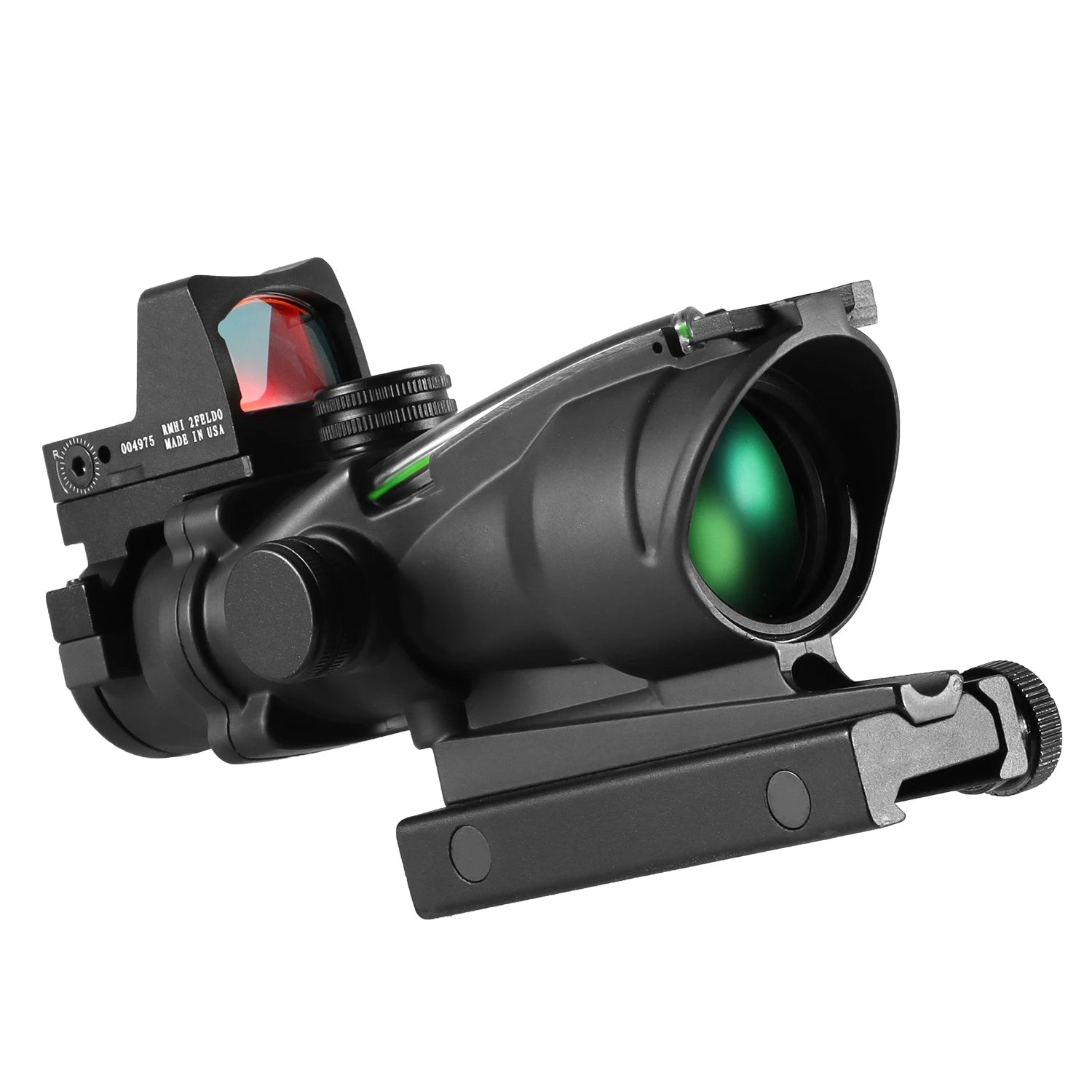 Adjustable 4x32 Red Dot Tactical Scope