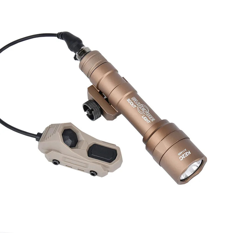 Surefir M300/M600 Tactical Flashlight with AXON Remote Switch