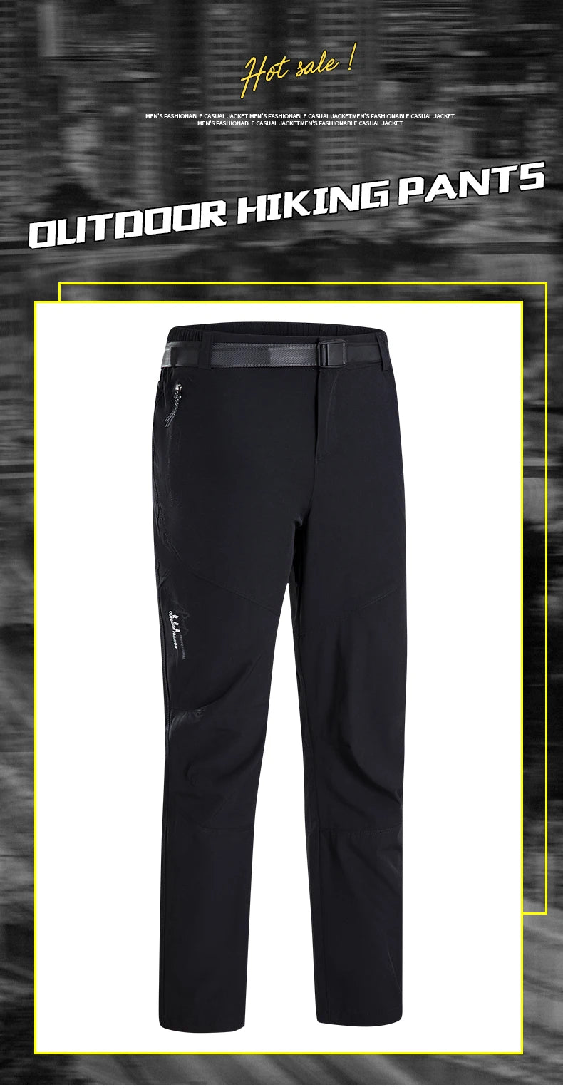 LNGXO Men’s Quick-Dry Waterproof Hiking Pants