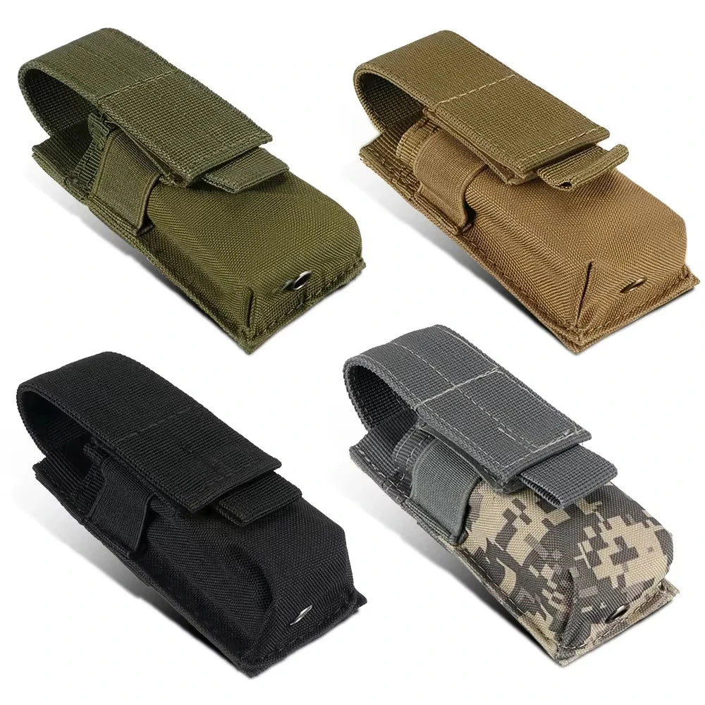 DIZETION Tactical MOLLE Flashlight Pouch