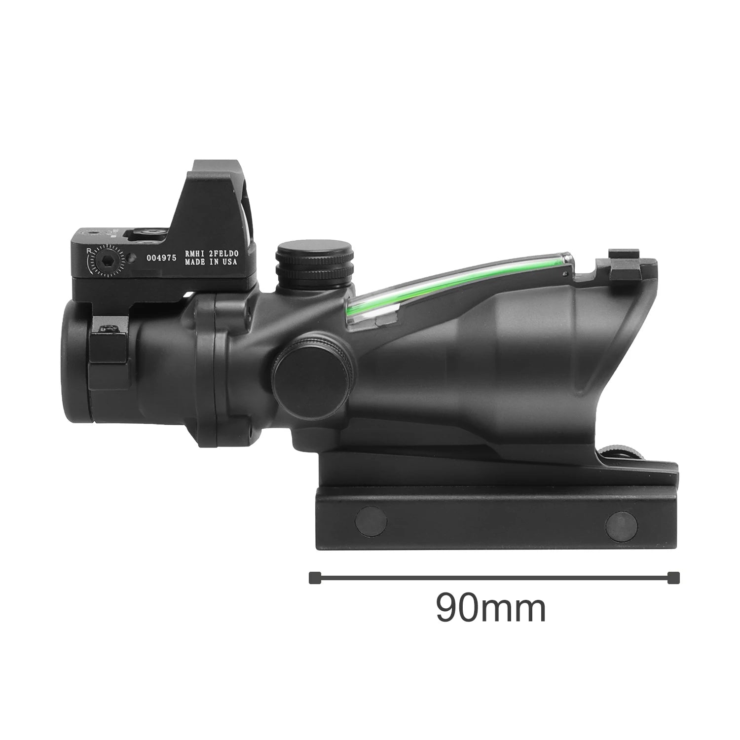 Adjustable 4x32 Red Dot Tactical Scope