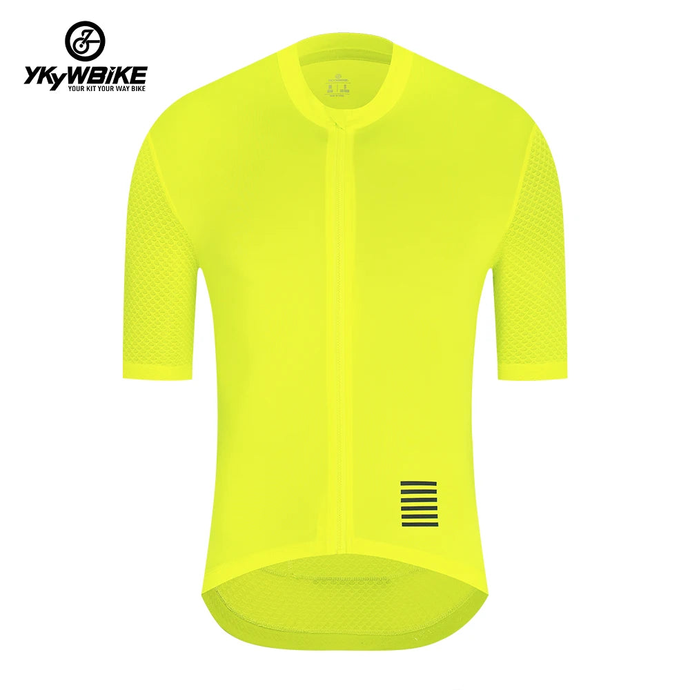 YKYWBIKE Men’s Short Sleeve Cycling Jersey