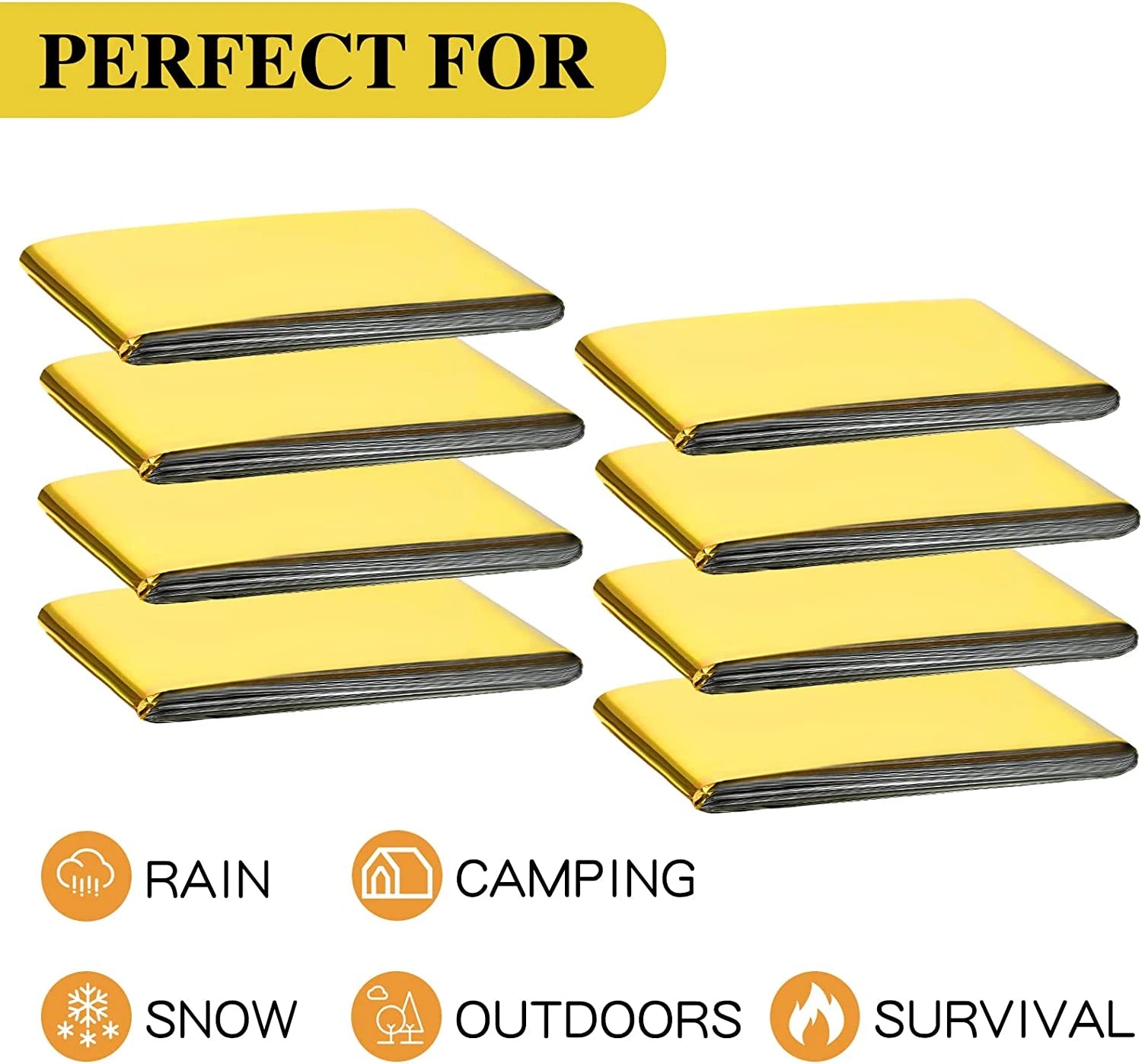 Emergency Survival Blanket – Waterproof Thermal Foil