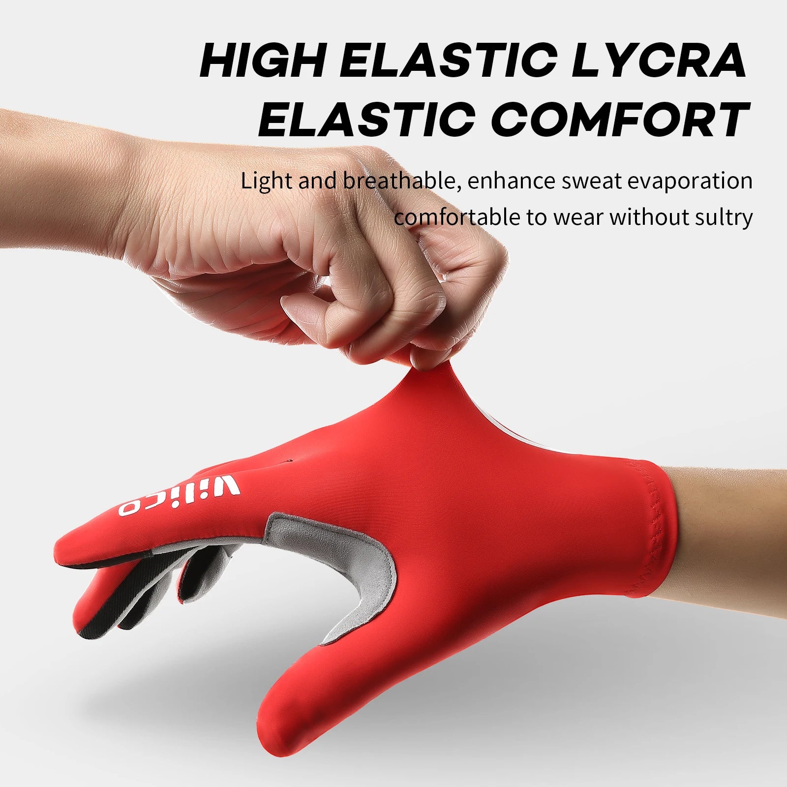 Touchscreen Gel Cycling Gloves – Full & Half Finger