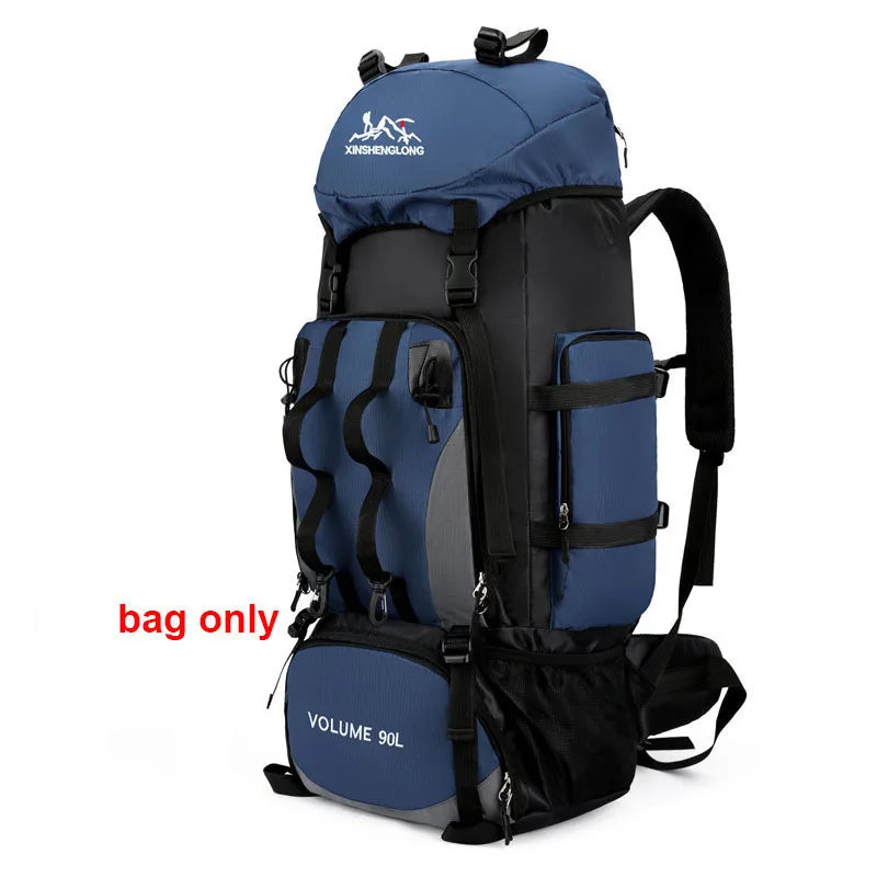90L Waterproof Hiking & Camping Backpack