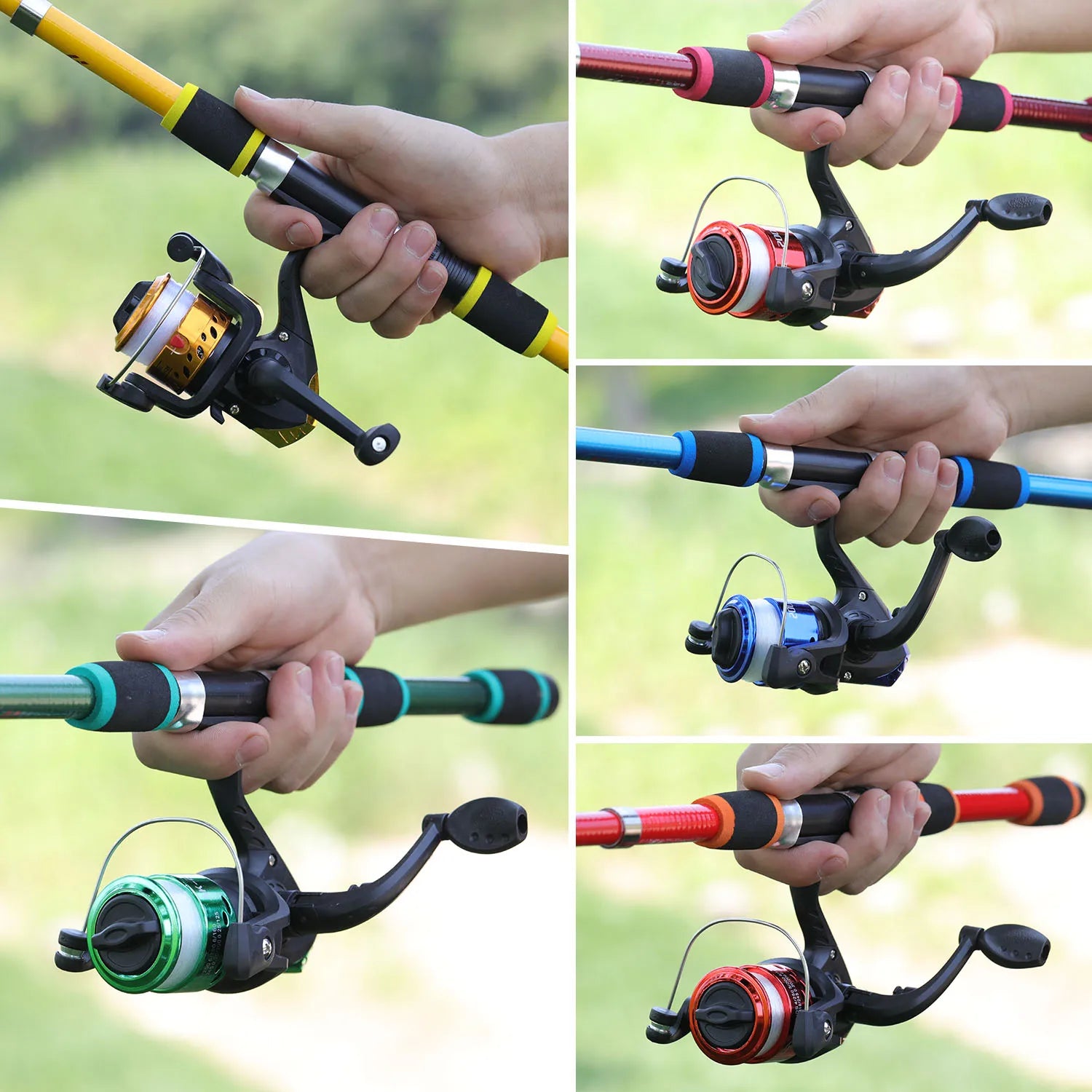 Sougayilang 1.8M Telescopic Rod & Spinning Reel Combo