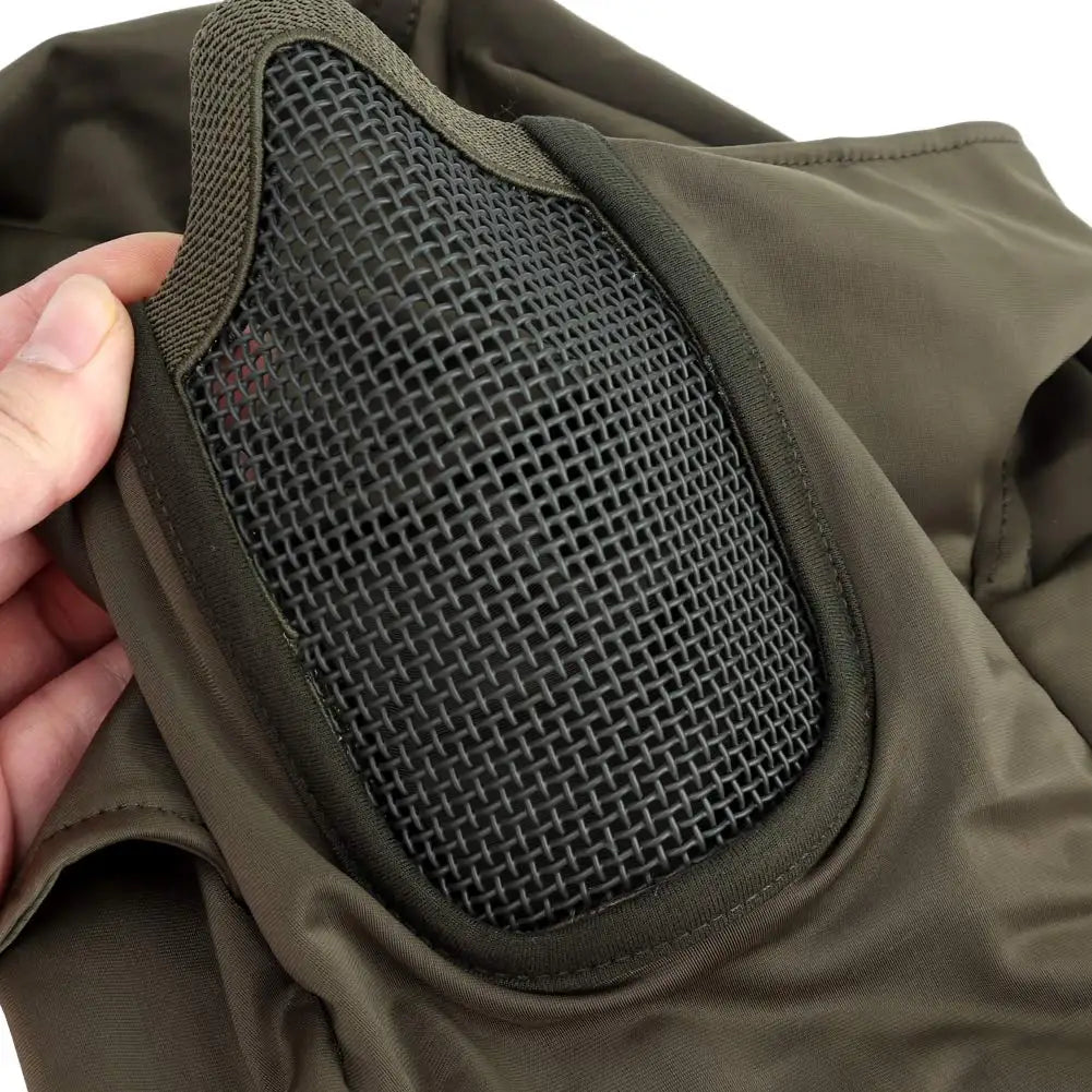 Tactical Half-Face Balaclava Mask – Breathable Mesh