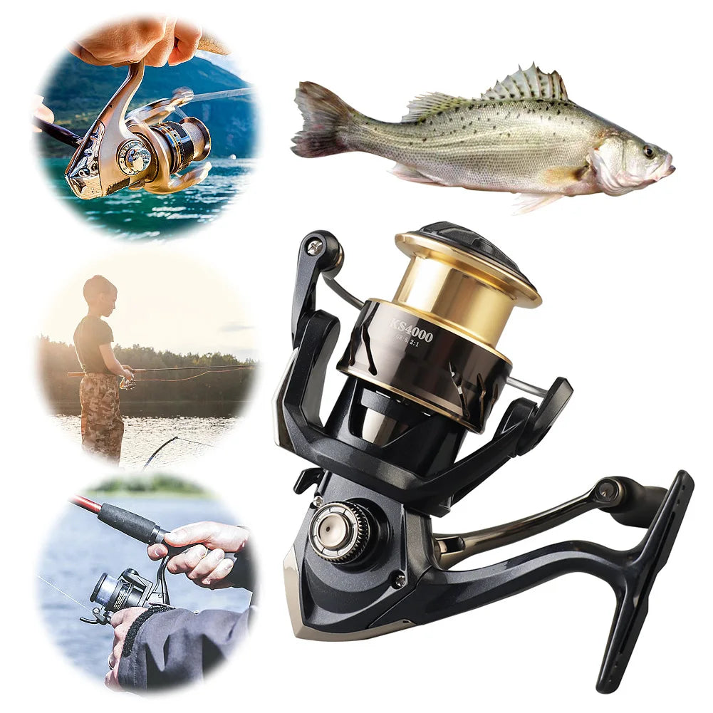 Metal Fishing Wheel 5.2/1 Spinning Wheel