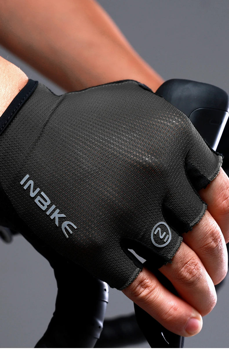 INBIKE Half-Finger Shock-Absorption Cycling Gloves