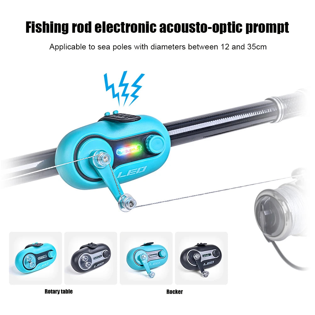 Electronic Carp Fishing Bite Alarm with Light & Sound