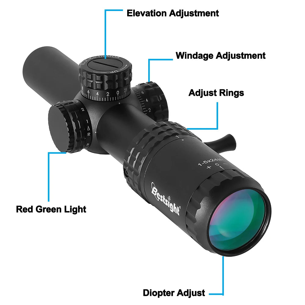 1-5x24 Tactical Rifle Scope