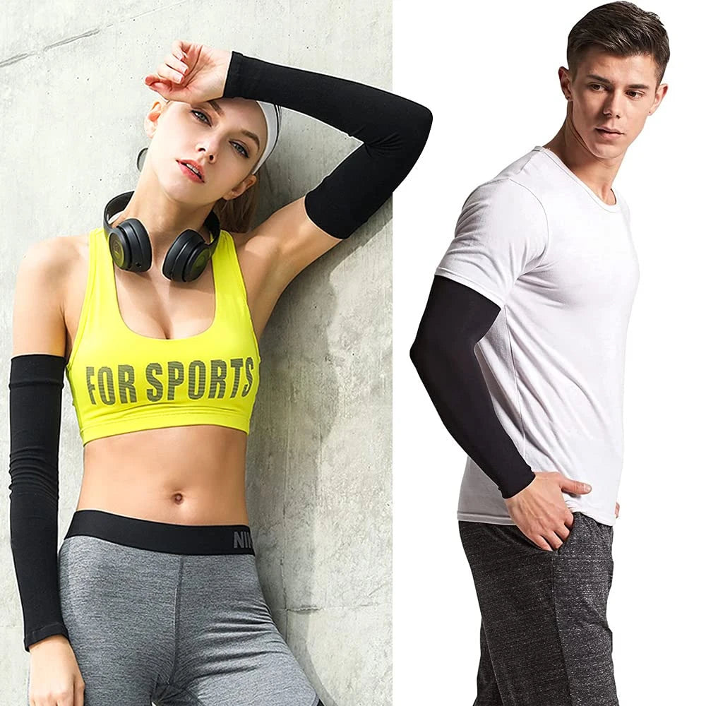 BraceTop UV Protection Sports Cooling Arm Sleeves