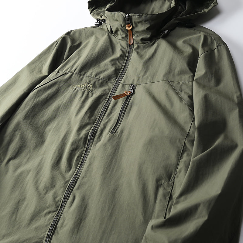 Men’s Tactical Waterproof Windbreaker Jacket