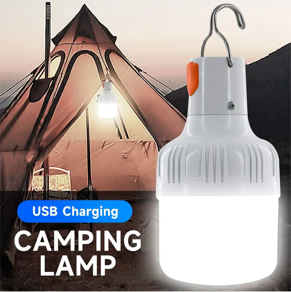 60W USB Rechargeable LED Camping Lantern