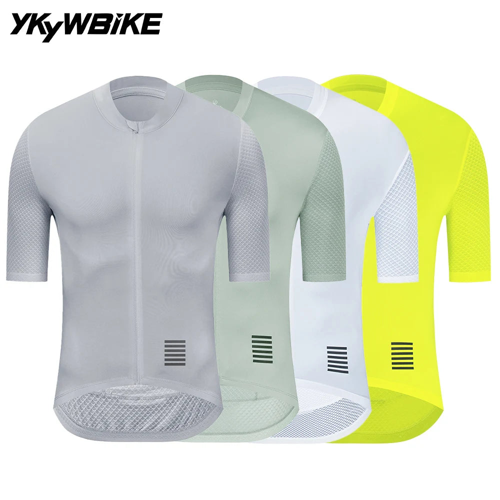 YKYWBIKE Men’s Short Sleeve Cycling Jersey
