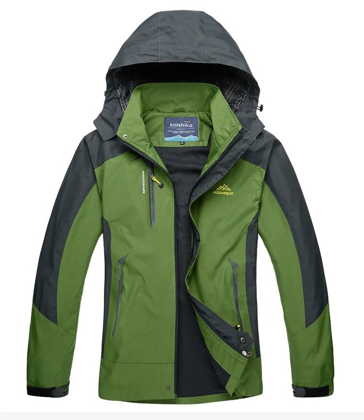 TRVLWEGO Men’s Waterproof Hiking & Outdoor Jacket