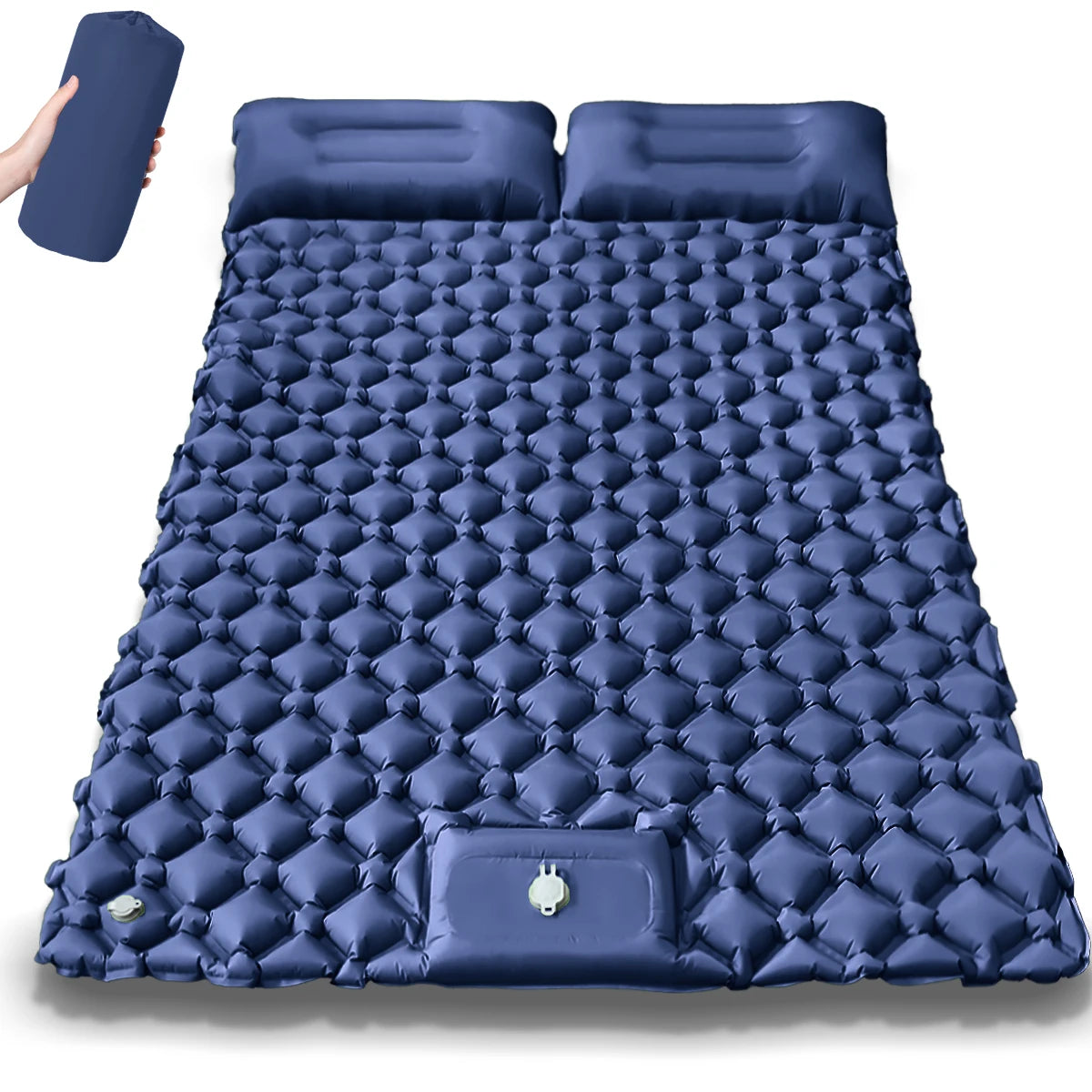 Ultralight Outdoor Camping Sleeping Pad with Pillow