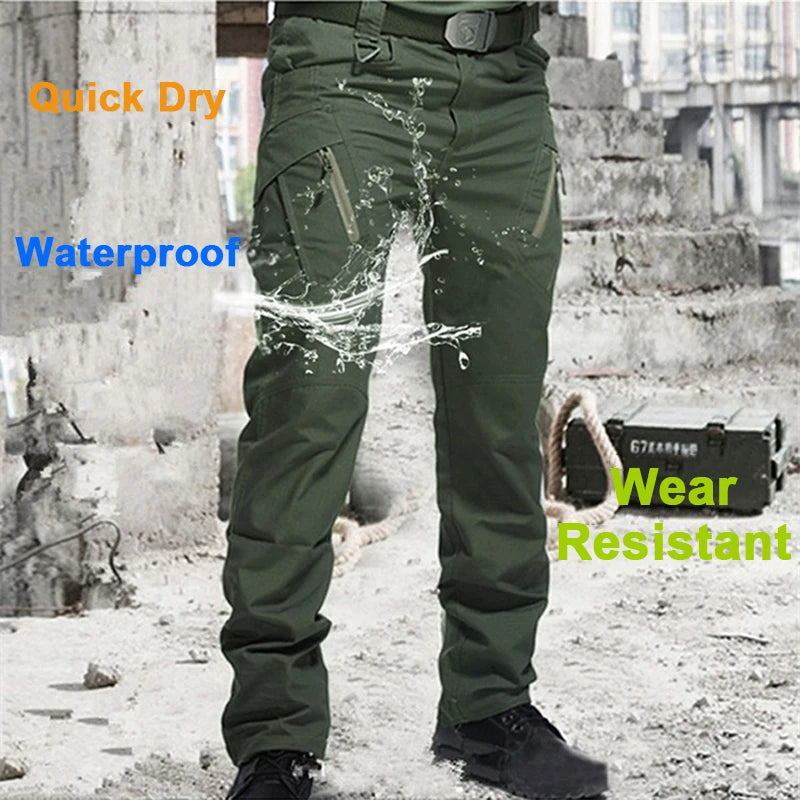 Men’s Military Tactical Waterproof Cargo Pants
