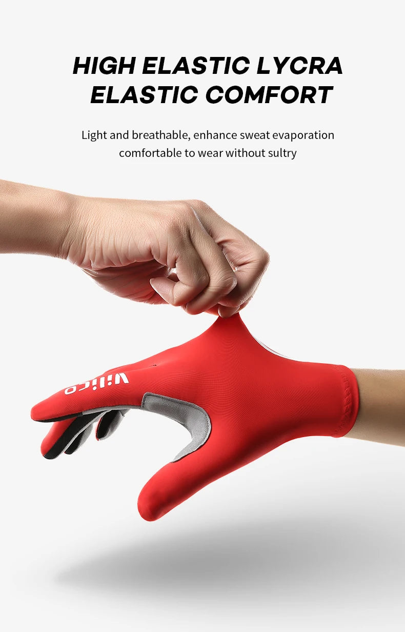 Touchscreen Gel Cycling Gloves – Full & Half Finger