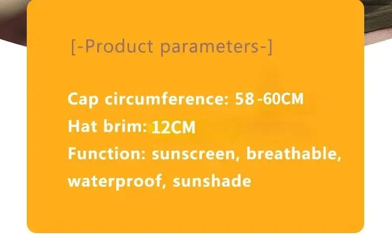 Men’s Sun Protection Fishing Hat